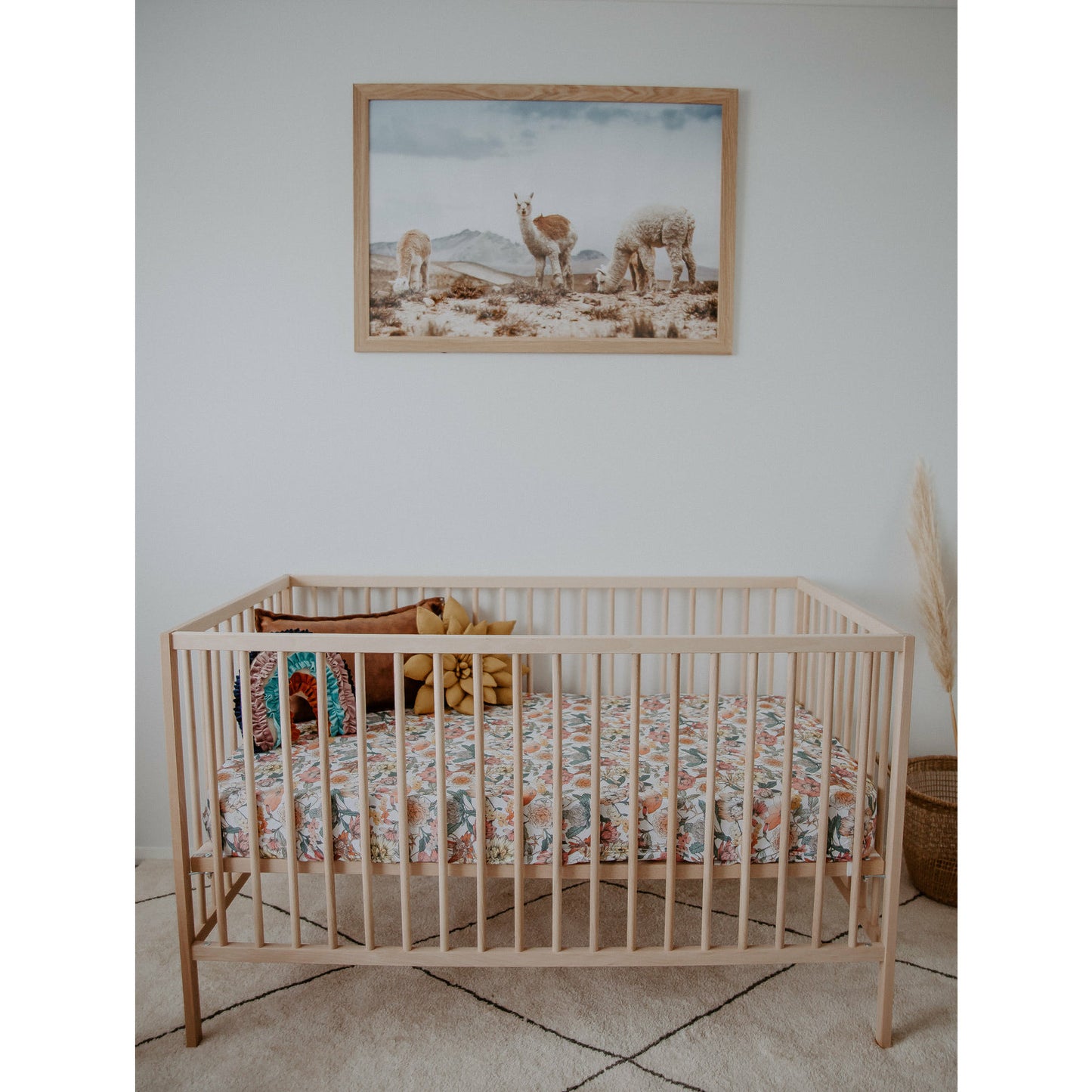 Australiana Fitted Cot Sheet