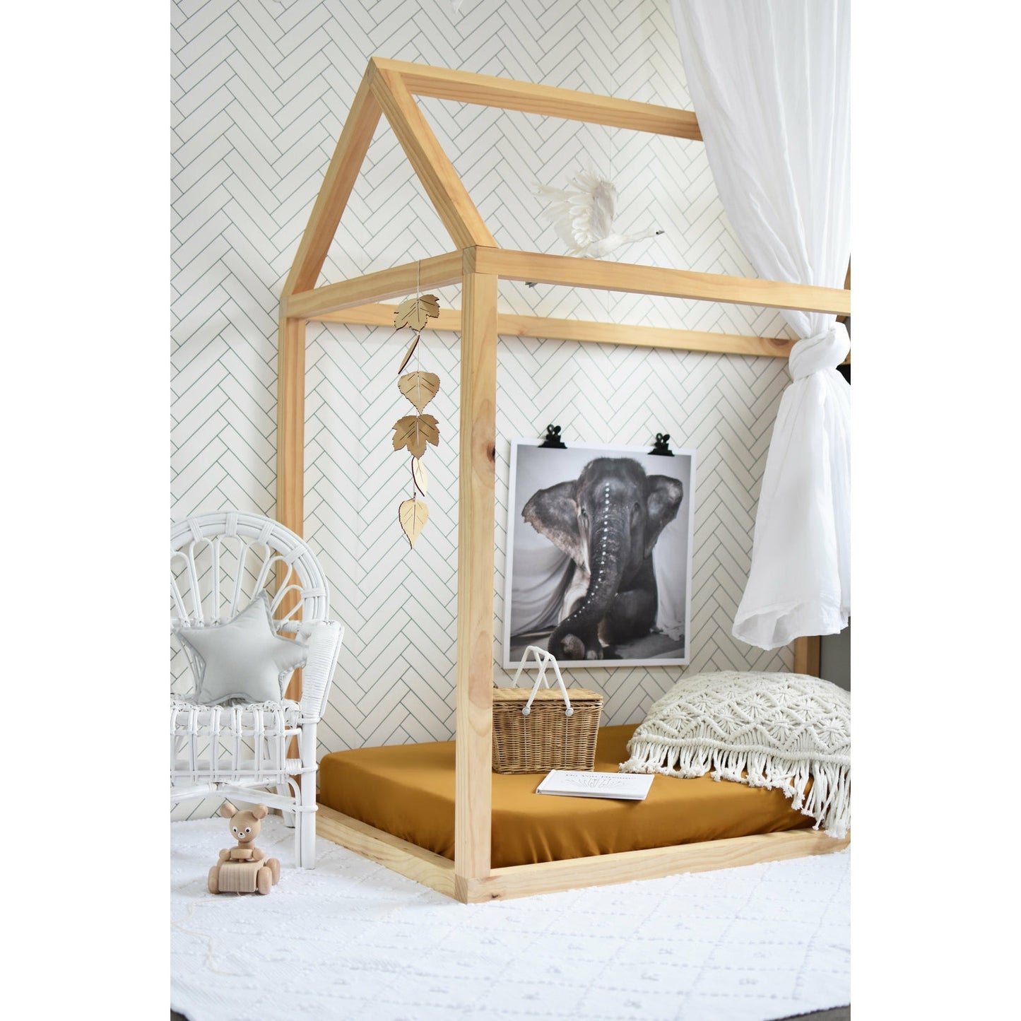 Bronze Fitted Cot Sheet