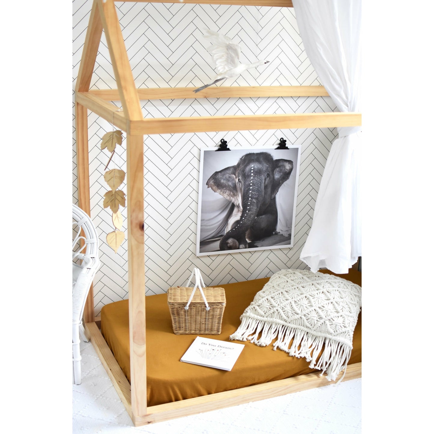 Bronze Fitted Cot Sheet