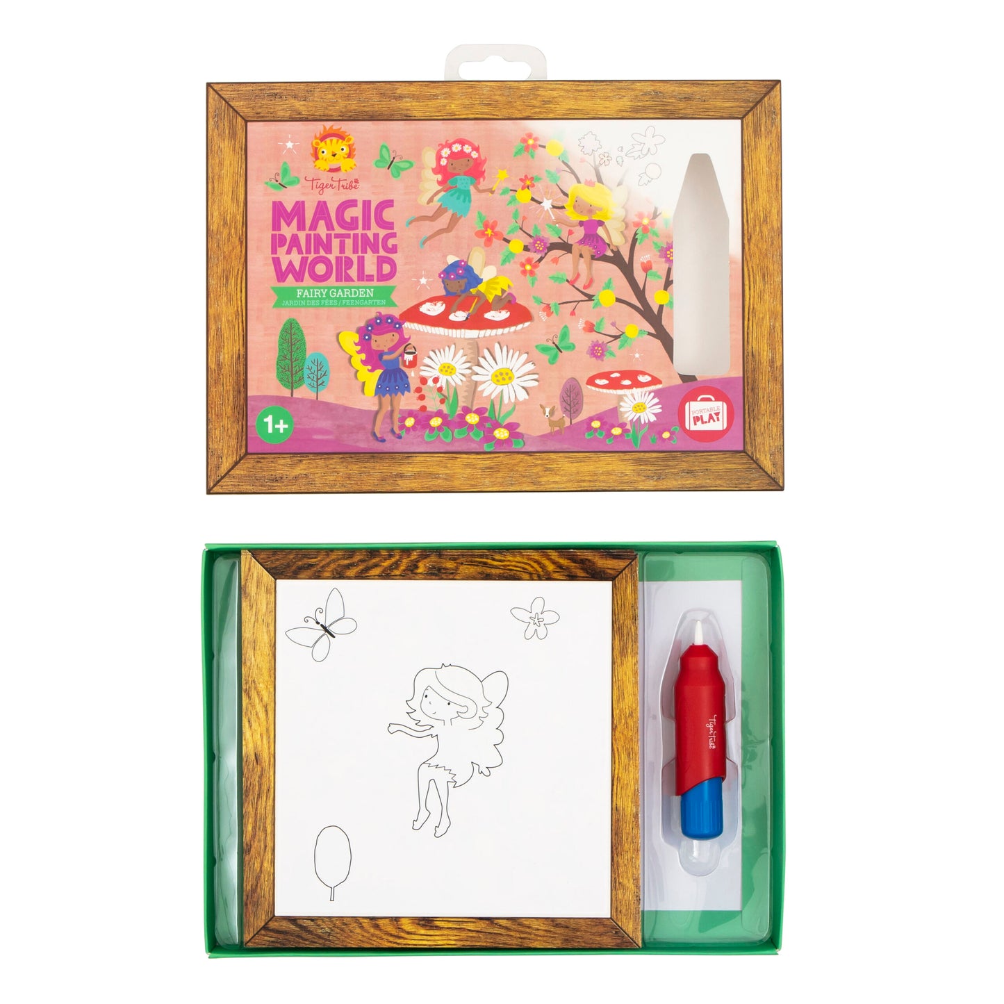 Fairy garden magic paining world