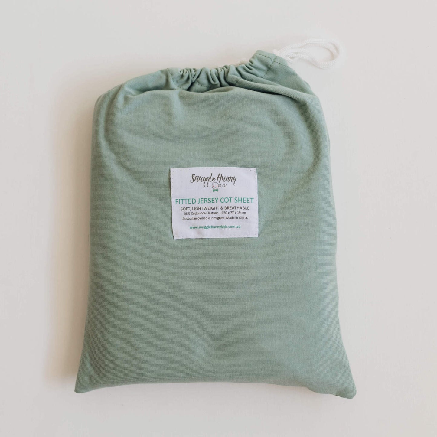 Sage cot sheet