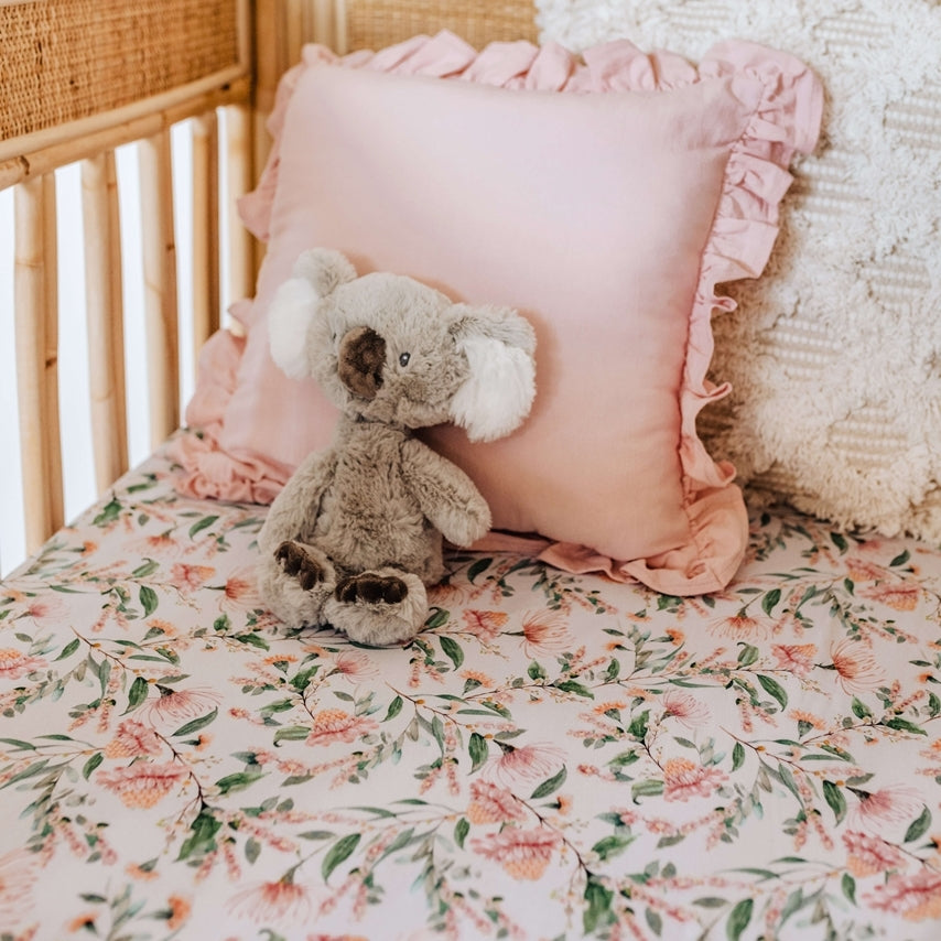Wattle cot sheet