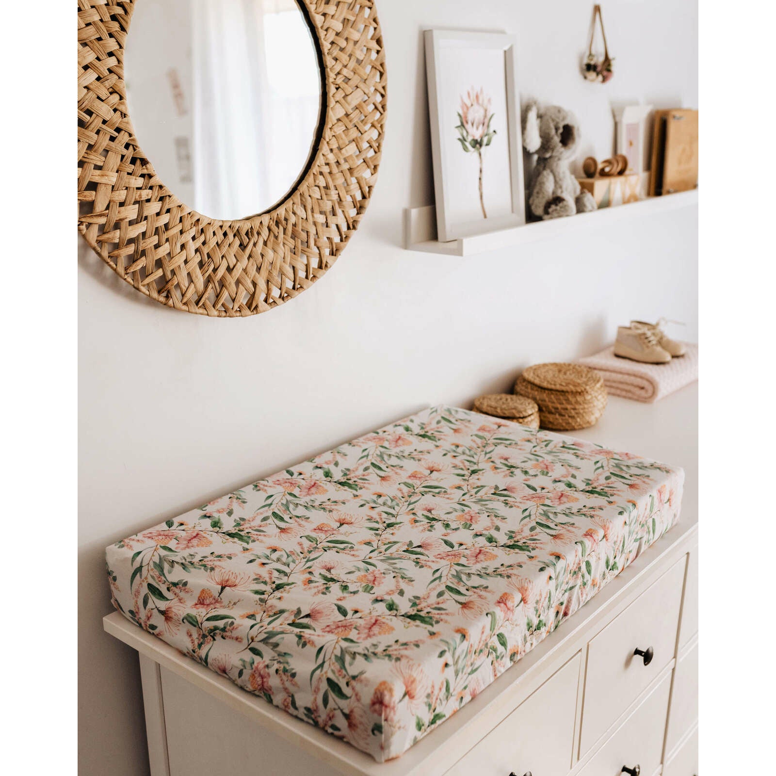 Wattle change pad cover
