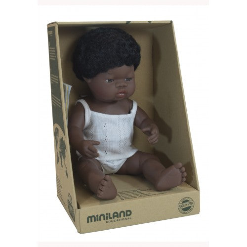 Miniland African Boy 38 cm