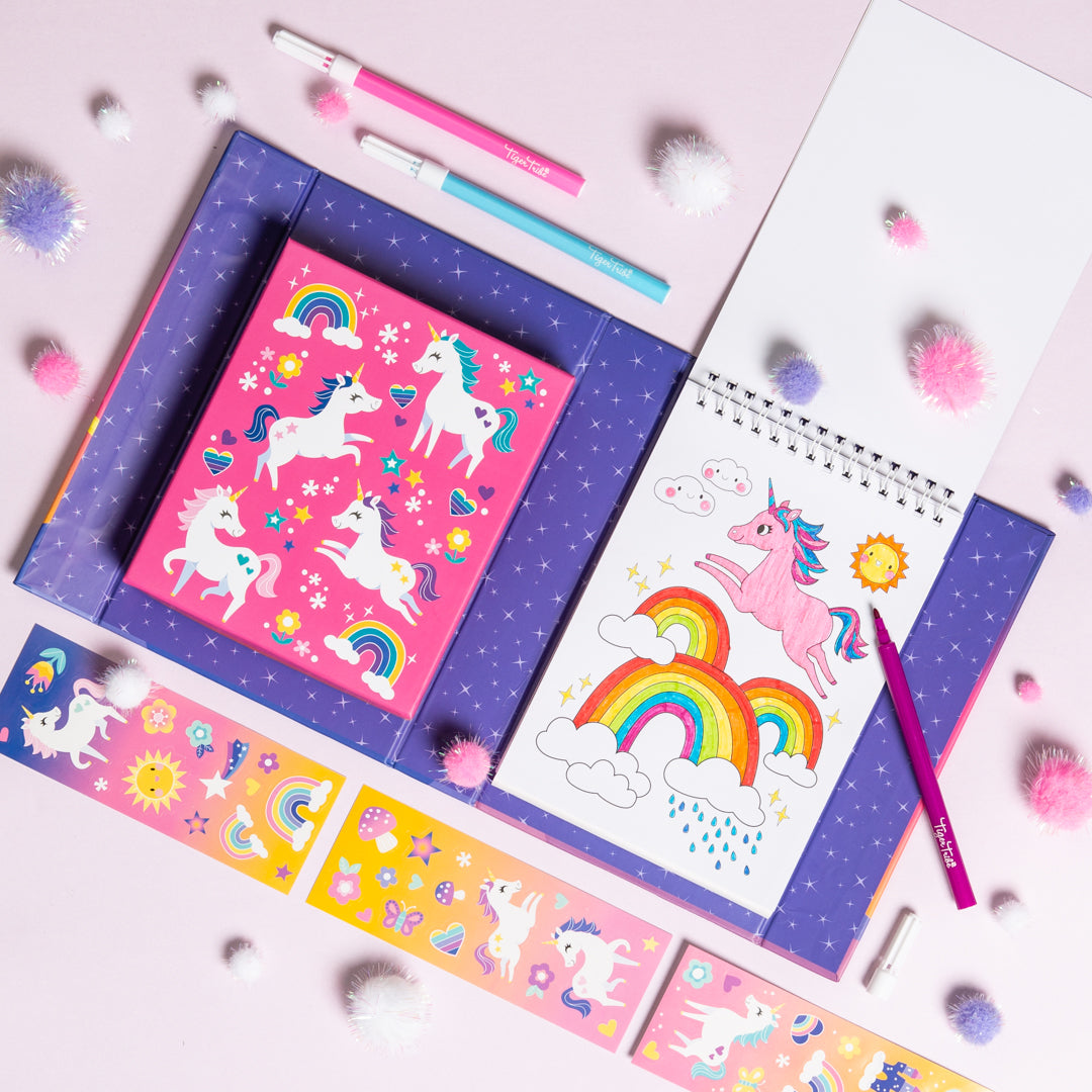 Unicorn magic colouring set