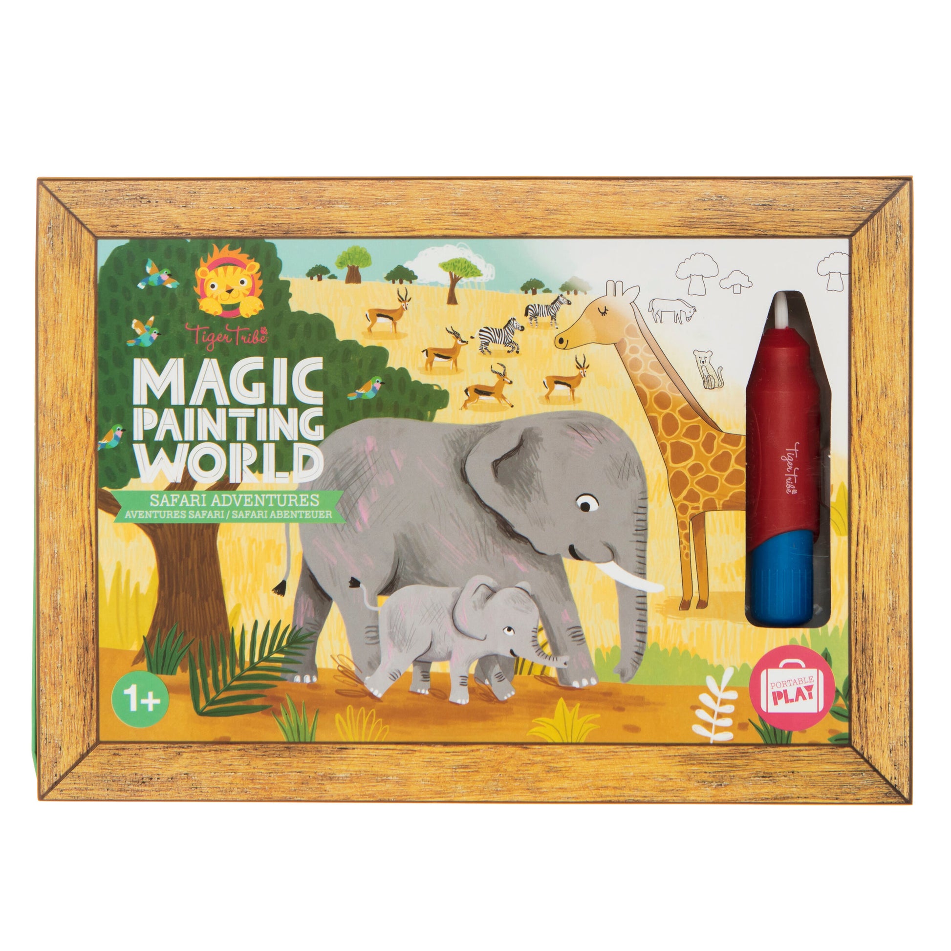 Safari magic painting world