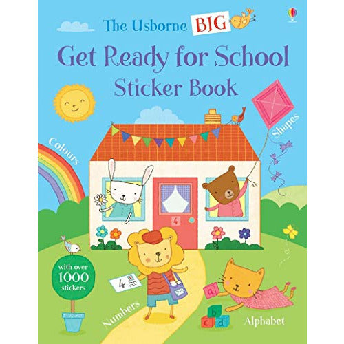 get ready for school sticker book