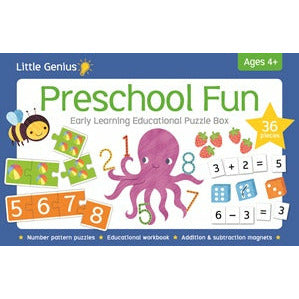 Little Genius Early Learning Puzzle Box - Preschool Fun