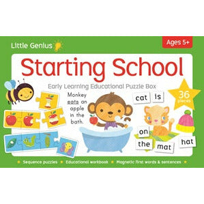 Little Genius Early Learning Puzzle Box - Starting School