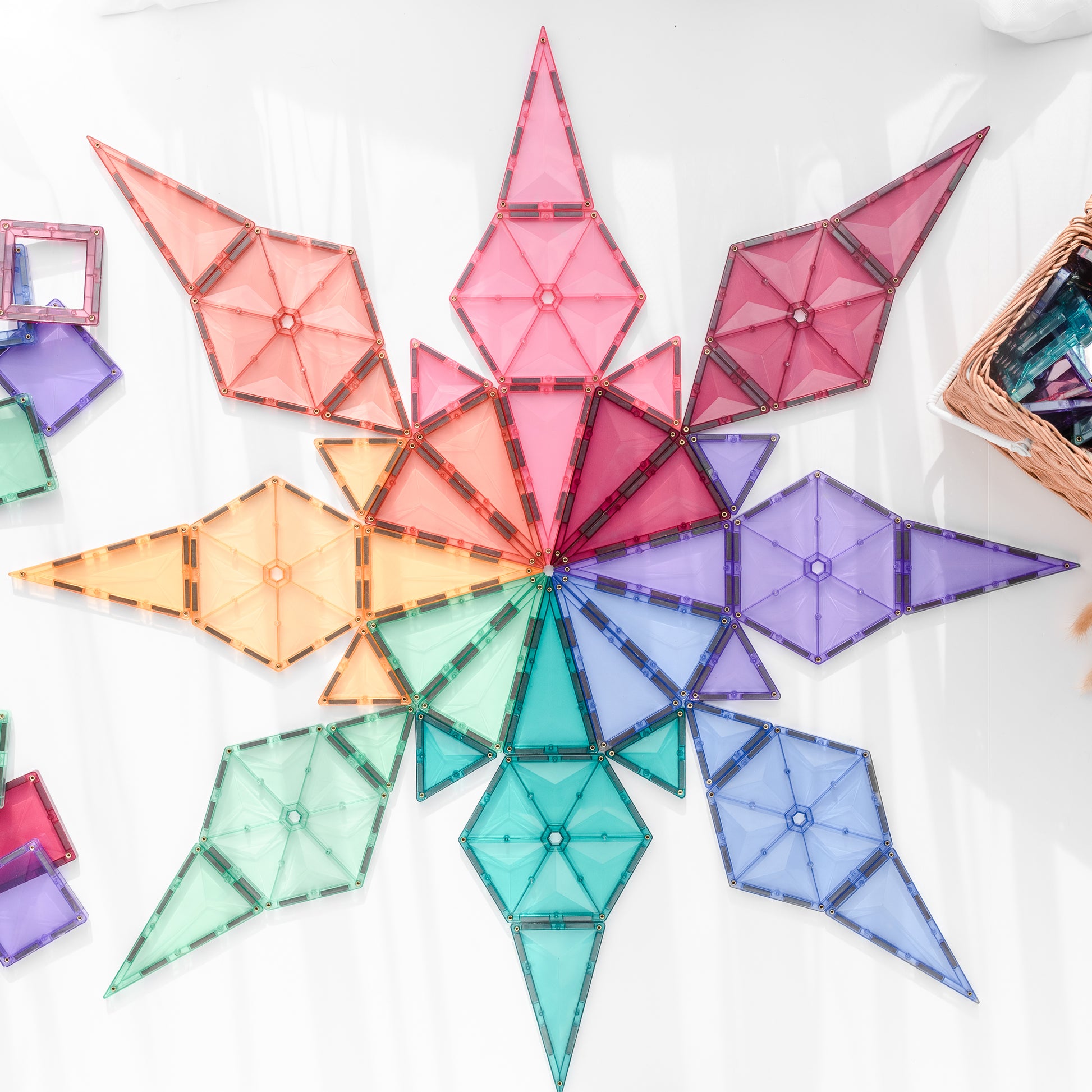 40 pc pastel geomerty pack